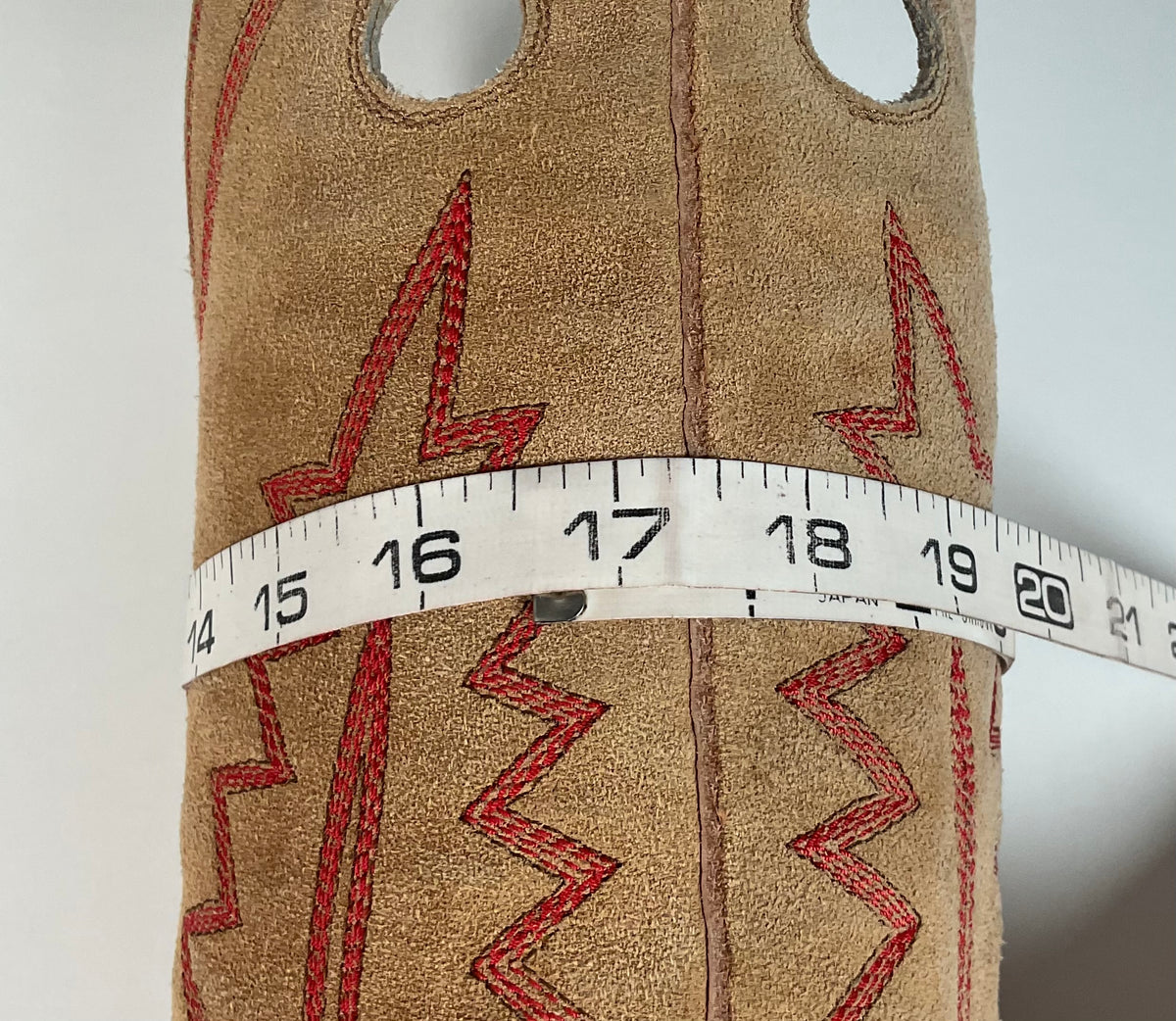 Custom Buckaroo Cowboy Boots | Tall Top | Rough Out Suede Shaft | Men’s 11