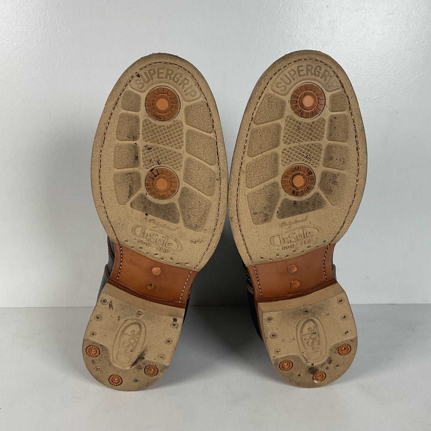 Flame Panda Cap Toe Boots | Lace Up | Custom | Men’s 9.5