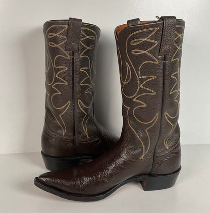 Vintage Acme Cowboy Boots | 1960s | Brown | Narrow | Men’s 8 | Women’s 9