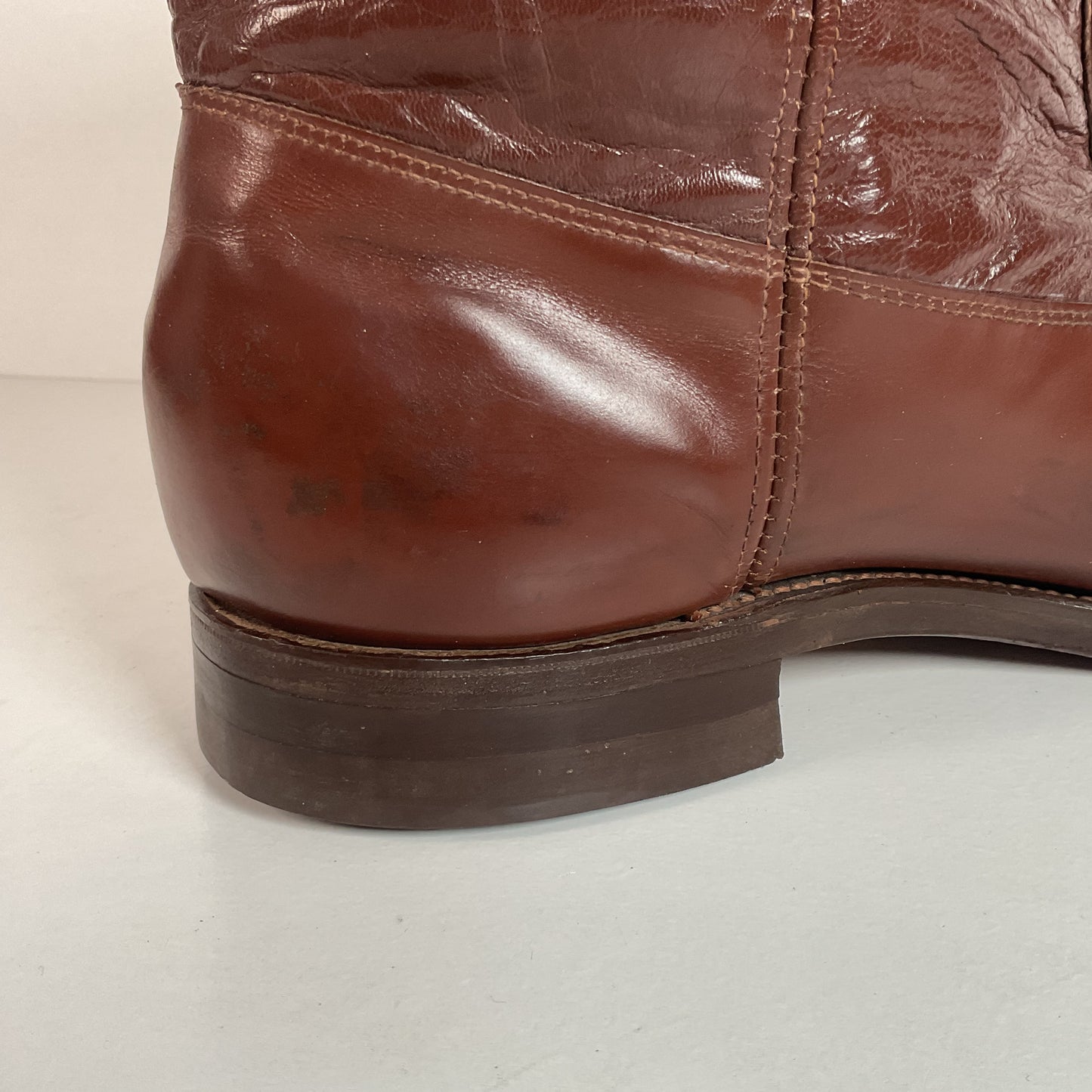 Vintage Jarman Cloth Pull Military Style Boots 11 Narrow 1940s
