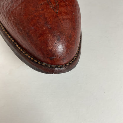 Vintage J. Chisholm Shark Skin Cowboy Boots | USA Made | Exotic | Men’s 10 D
