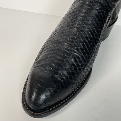 Vintage Texas Imperial Cowboy Boots | Python Snakeskin | USA Made | Men’s 9.5 D