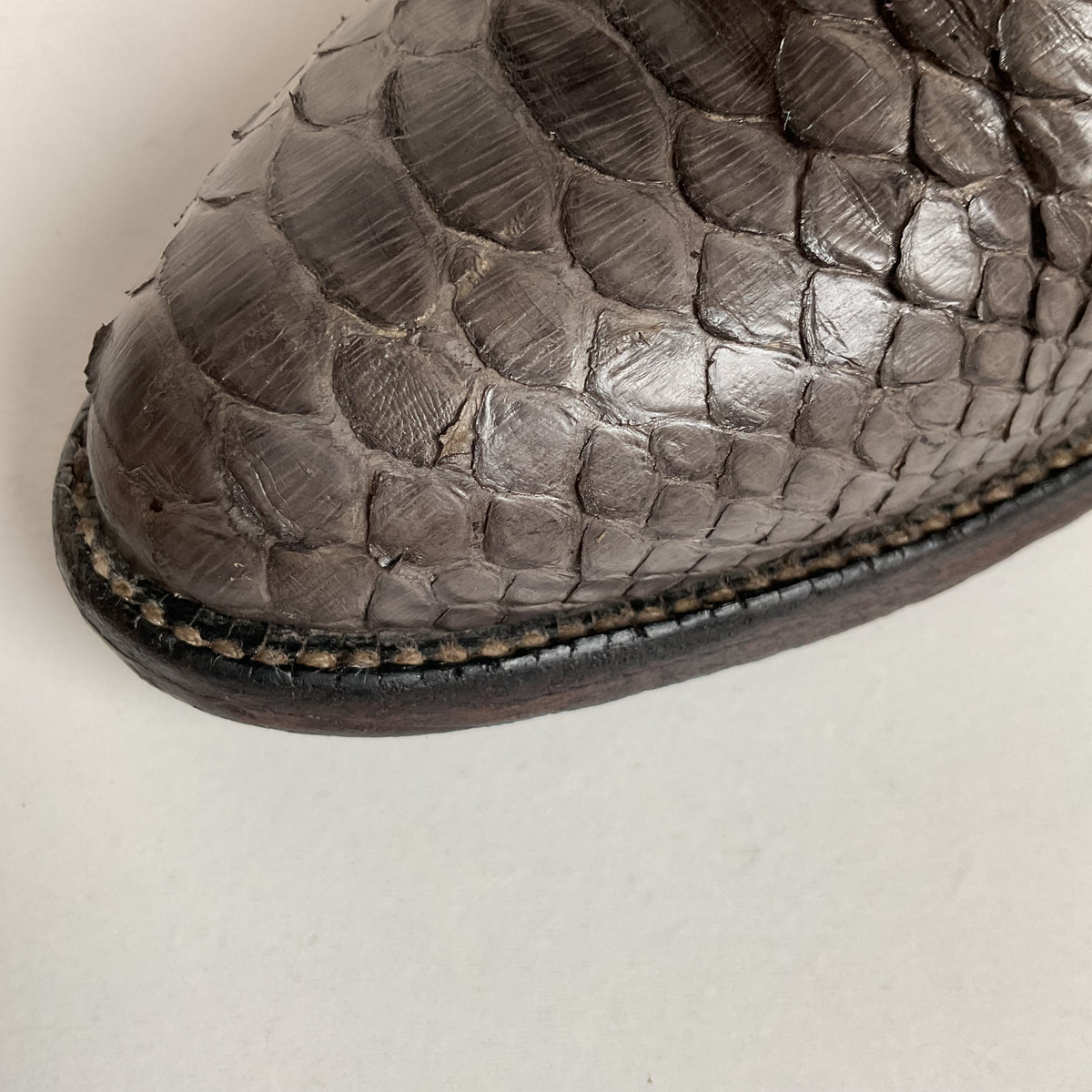 Vintage Tony Lama Gold Label Cowgirl Boots | Python | Men’s 4.5 | Women’s 5.5