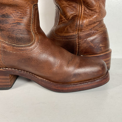 Frye Campus Boots | USA Made | Distressed Brown | Women’s 7 M