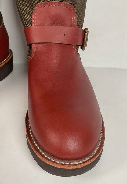 Chippewa Descaro Snake Proof Boots | USA Made | Canvas | Retired | Men’s 8.5 D