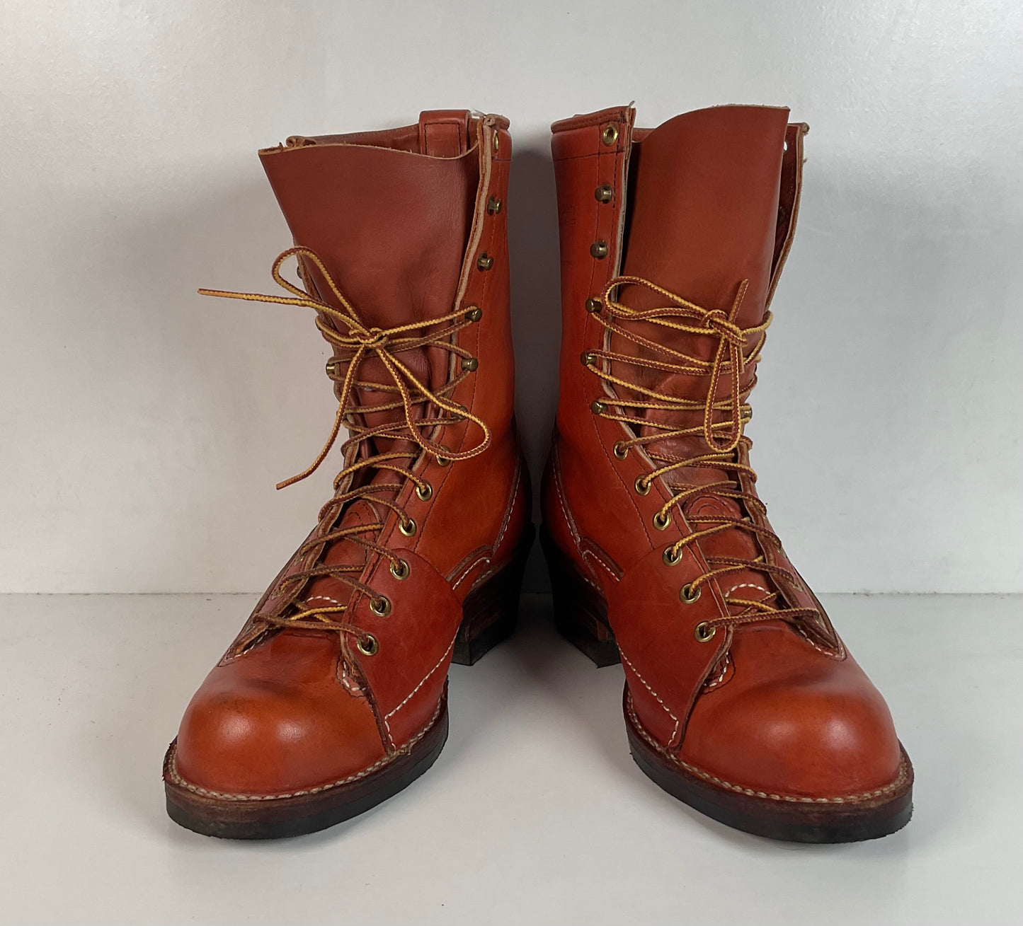Wesco for Hall’s Safety Linesman Boots 8.5 D Job Master Old Logo West Coast