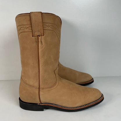 Justin Elk Skin Roper Boots | Tekno Crepe | USA Made | Women’s 7 B