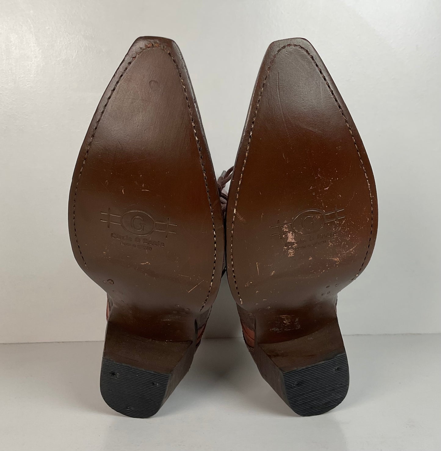 Corral’s Circle G Western Boots | Lace Up Packer | Men’s 9.5 EE