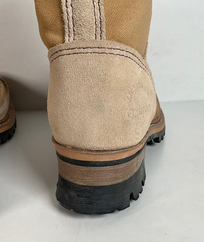 Vintage Georgia Safety Toe Combat Boots | Desert Suede | 5.5 E |Women’s 7