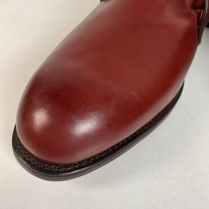 Allen Edmonds Garner Monk Strap Loafers 15 D USA Made Burnished Calf Skin