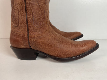 Black Jack Kangaroo Cowboy Boots — Exotic — Men’s 8 D