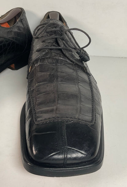 Avventura Genuine Crocodile Loafers 13 M Exotic Full Bias Cut Recrafted