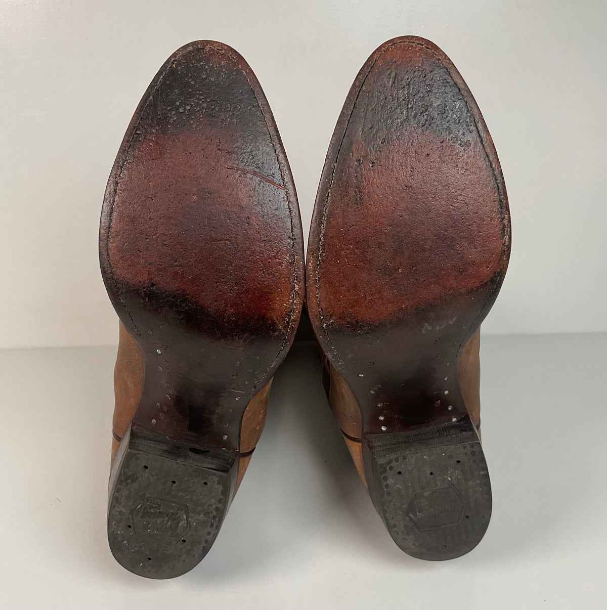 Vintage Tony Lama Cowboy Boots | Bay Apache Cowhide | Men’s 10.5 D