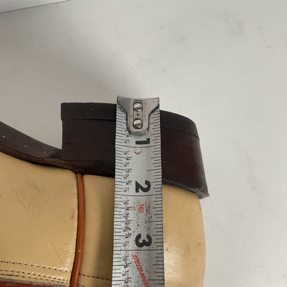 Vintage Tony Lama Urban Cowboy Boots | Teju Lizard Wingtip | Gold Label | 10 D