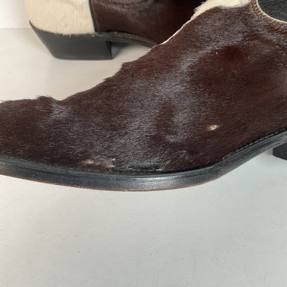 Dan Post Pony Hair On Cowhide Cowgirl Boots 7.5 M