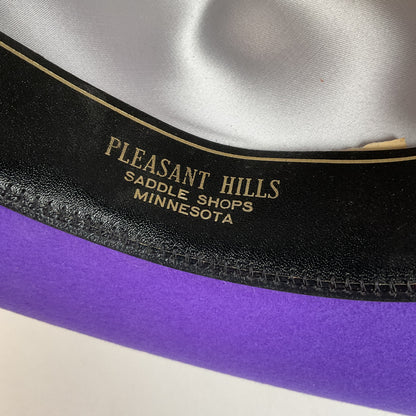 Beaver Brand Purple Cowgirl Hat 6 3/4” USA Made 5X