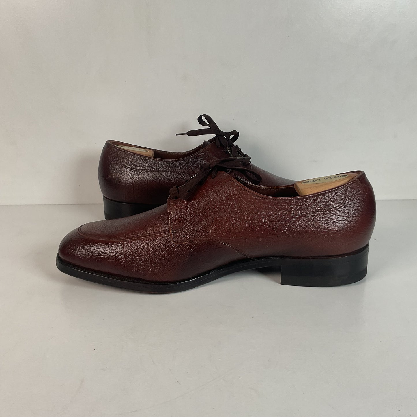 Vintage Florsheim Plain Toe Dress Shoes 10.5 3E (Wide)
