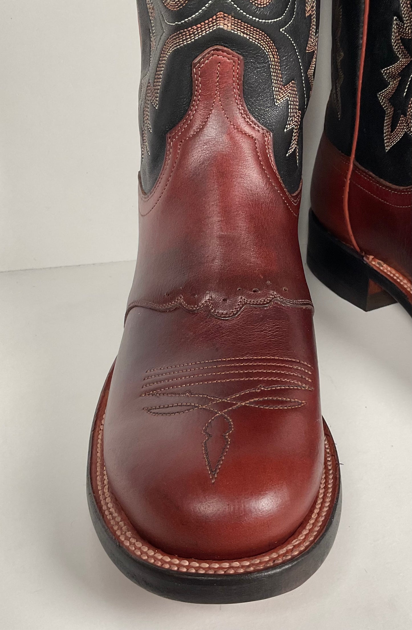 Lucchese 2000 Cowboy Boots | USA Made | Extra Wide | Men’s 8.5 EE