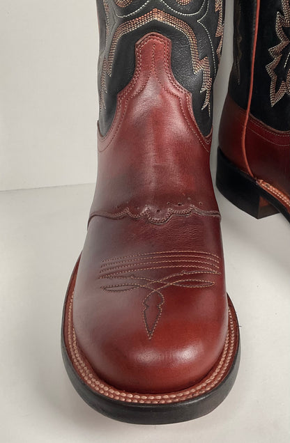 Lucchese 2000 Cowboy Boots | USA Made | Extra Wide | Men’s 8.5 EE