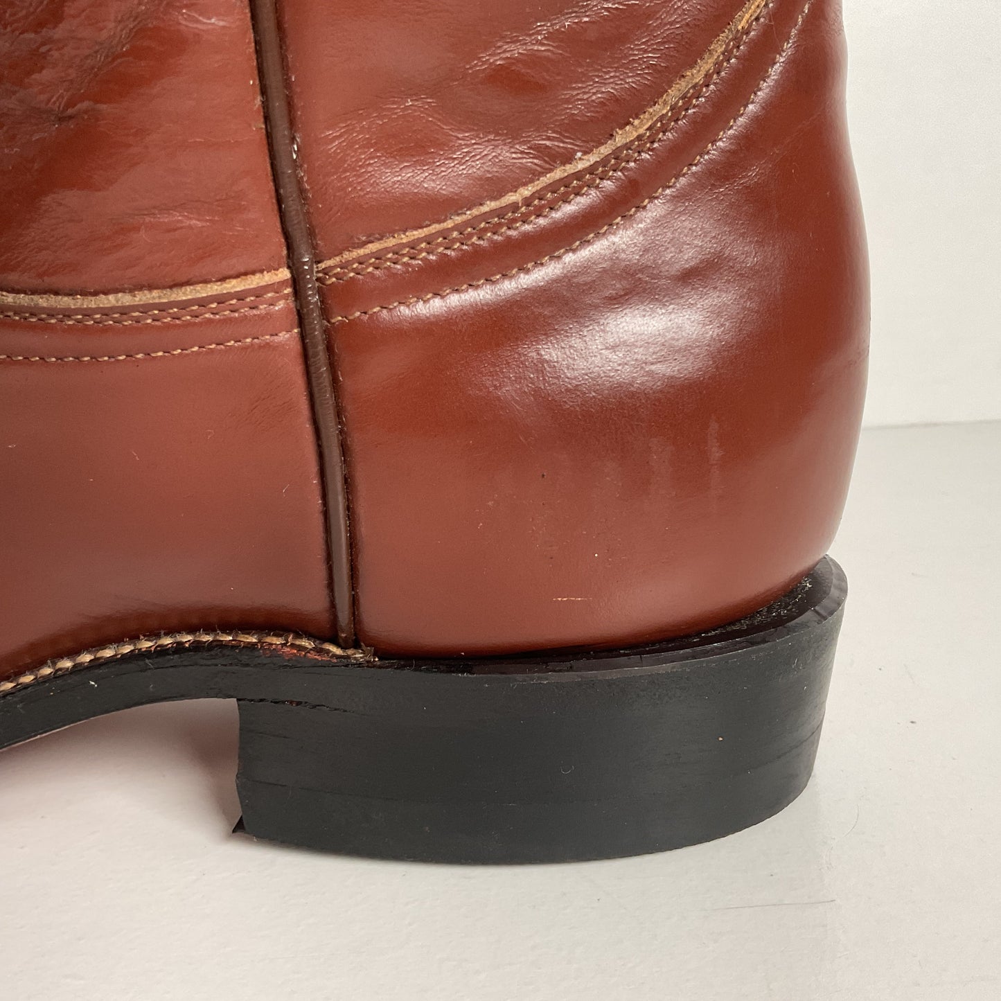 Vintage Tony Lama Calf Skin Roper Boots | Gold Label | Cowboy | Men’s 11.5 A