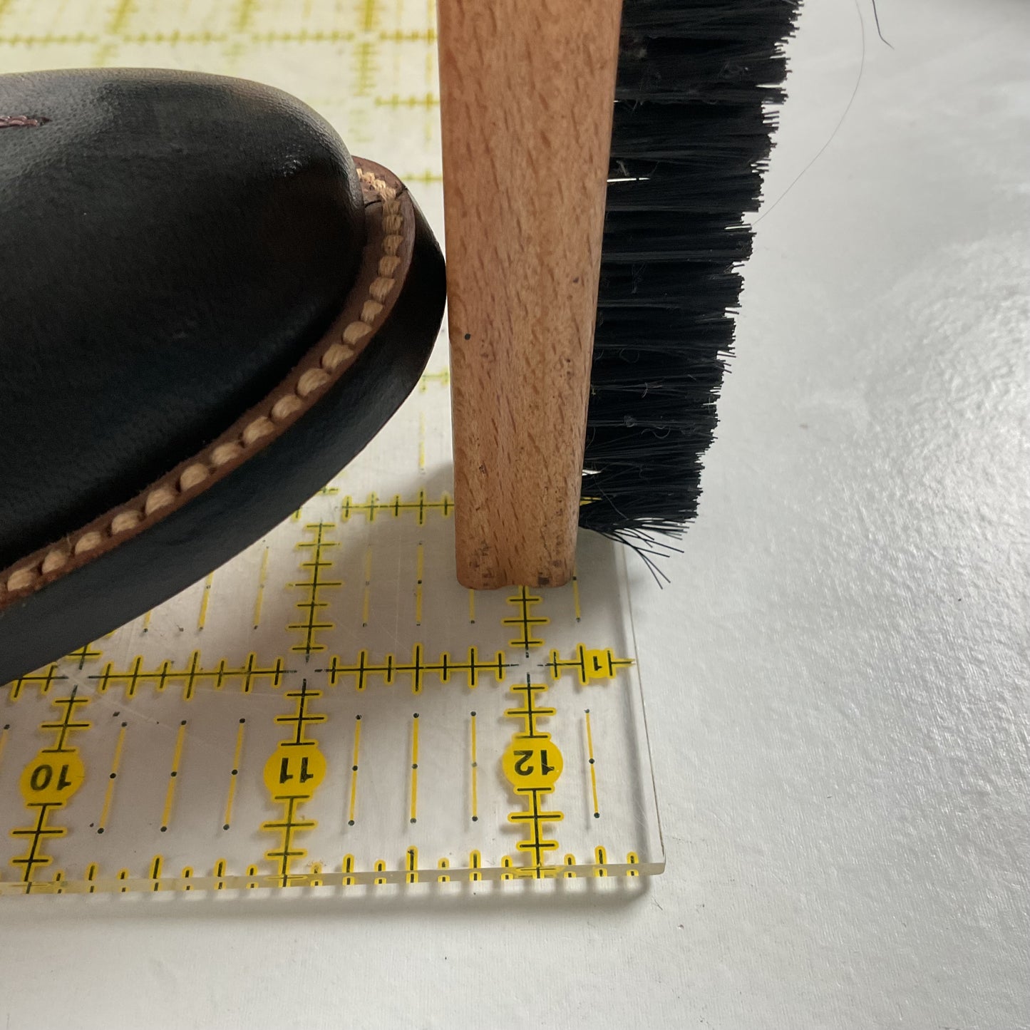 Rios of Mercedes Cowboy Boots Men’s 9.5 B (Narrow) Black Buffalo Calf