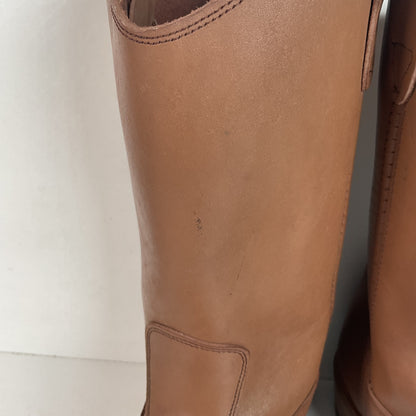 Vintage Double H Ranchwell Wellington Boots 12 D USA Made Pull On