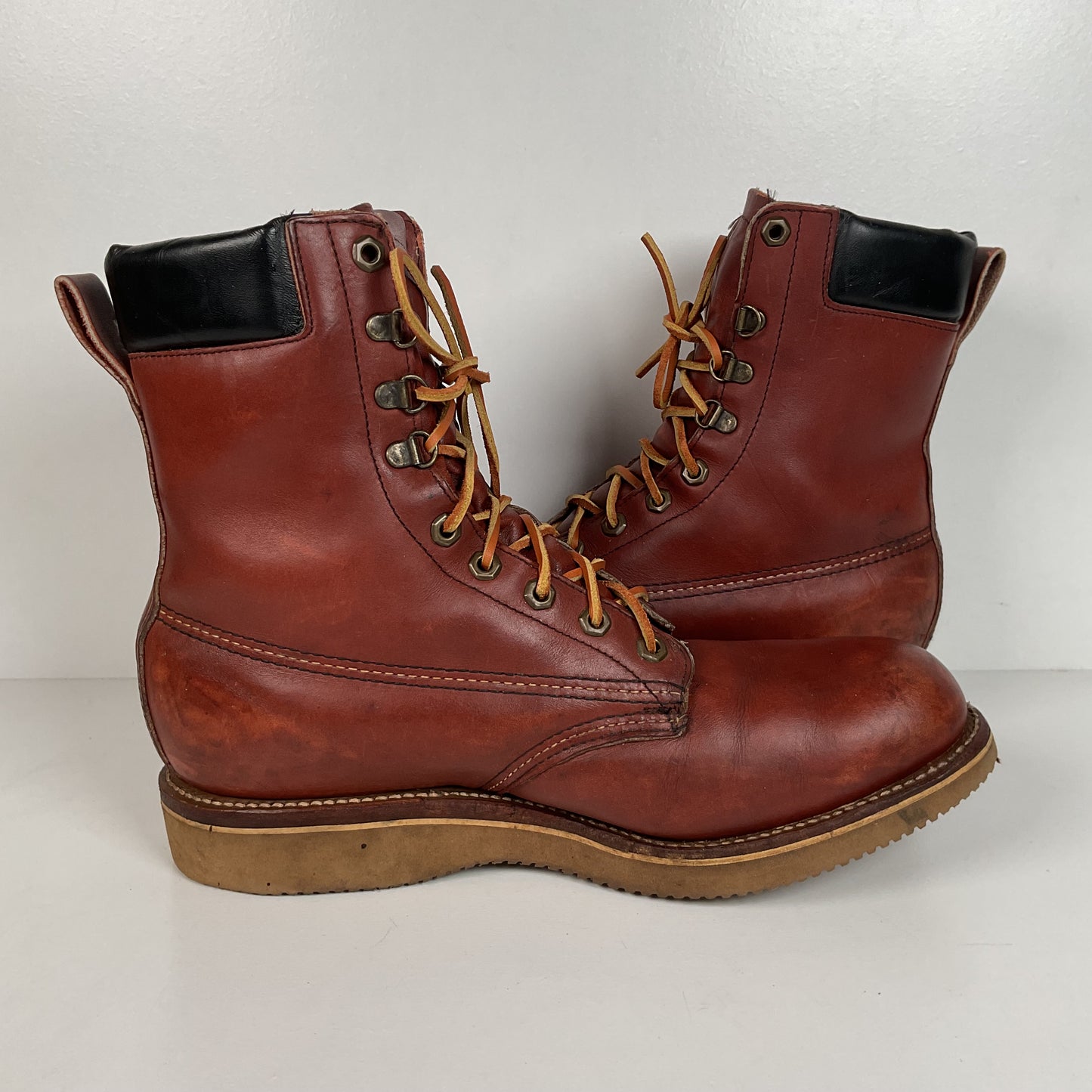 Vintage Chippewa Bird Shooter Boots | USA Made | Crepe | Soft Toe | Men’s 11 D