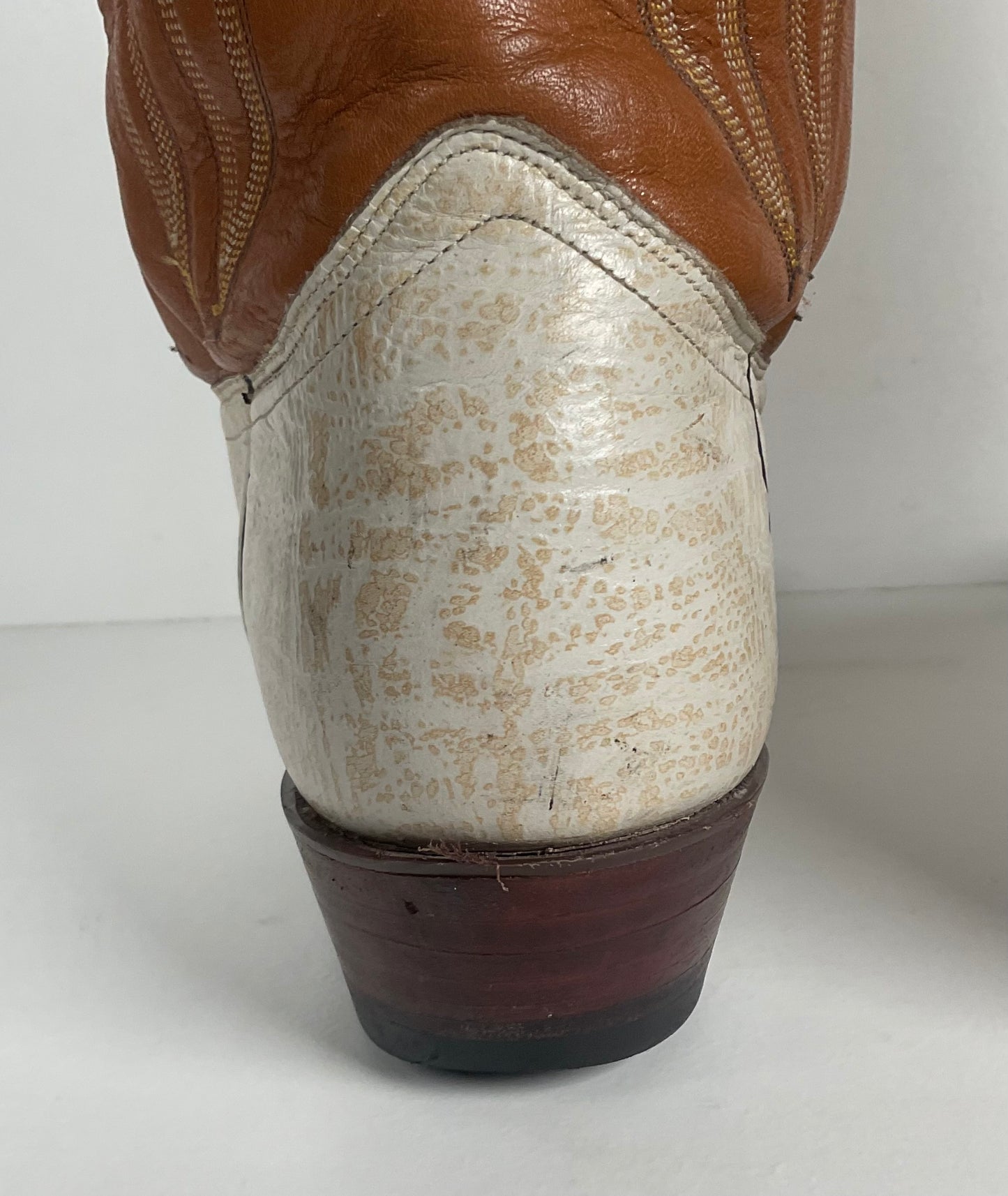 Vintage J. Chisholm Antelope Cowboy Boots | Exotic | USA Made | Men’s 9.5 D