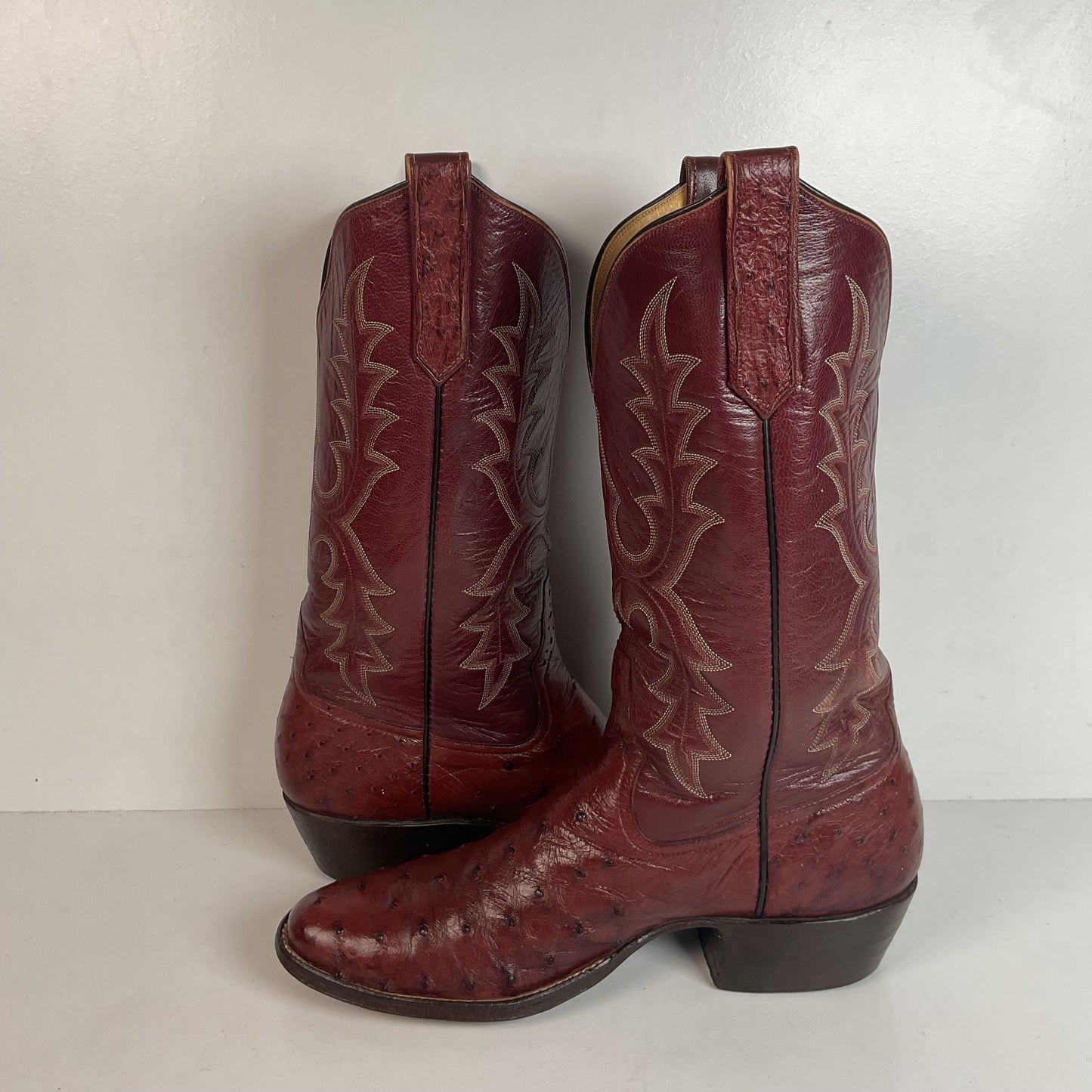 Rios Of Mercedes Full Quill Ostrich Cowboy Boots Men’s 8 | Women’s 9 Exotic