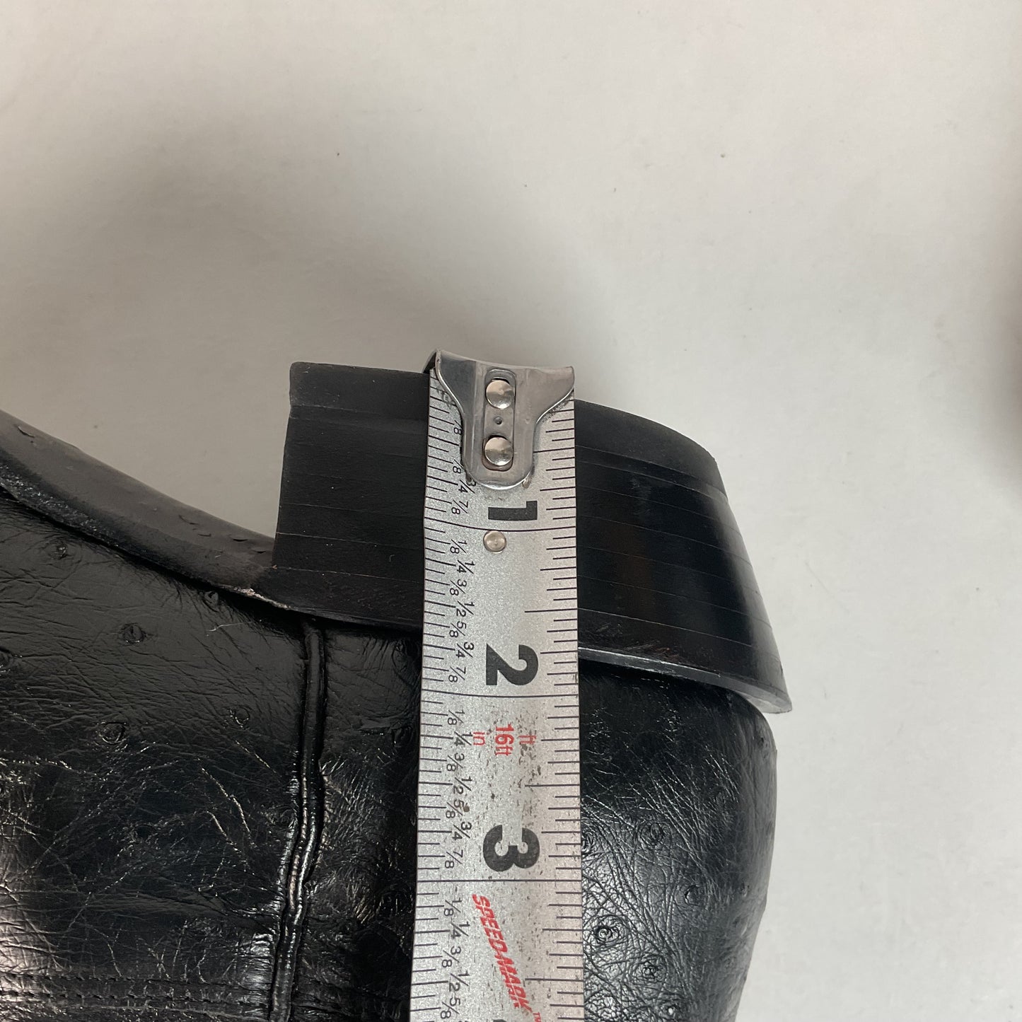 Justin Texas Rangers Cowboy Boots 9.5 D Exotic Smooth Ostrich