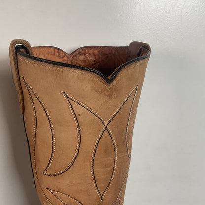 1960s Rodeo Suede Cowboy Boots 11.5 D Rough Out USA Made