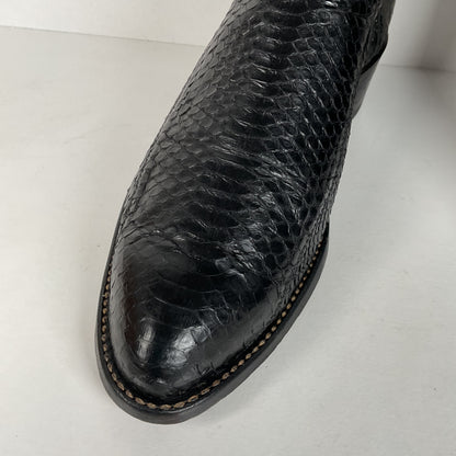 Texas Imperial Snakeskin Cowboy Boots | USA Made | Python | Set of (2) | 9.5 D