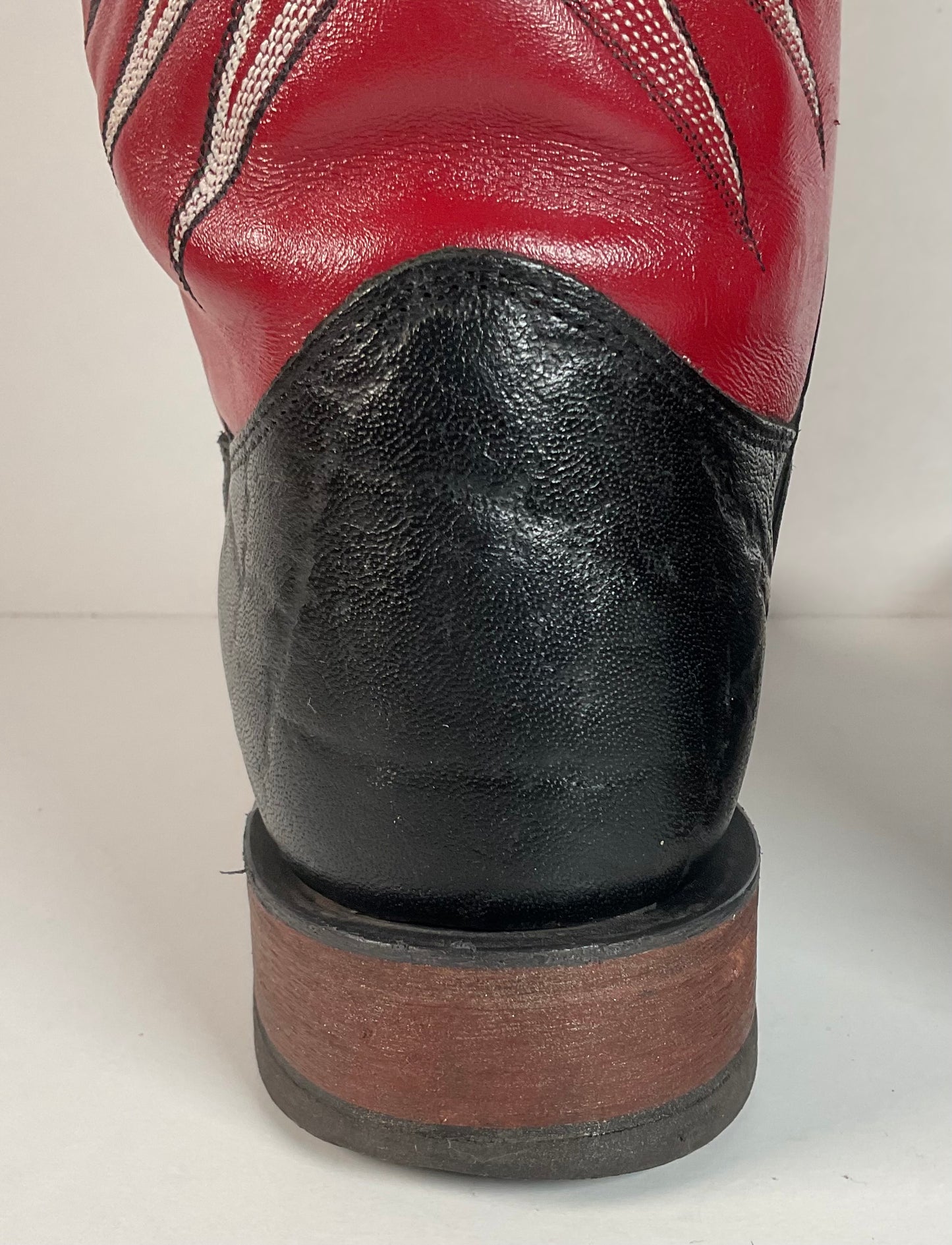 Justin Bent Rail Wildebeest Cowboy Boots | Exotic | USA Made | 10.5 D