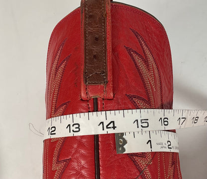 Lucchese 2000 Cowboy Boots | Full Quill Ostrich | Exotic | Men’s 8.5 D