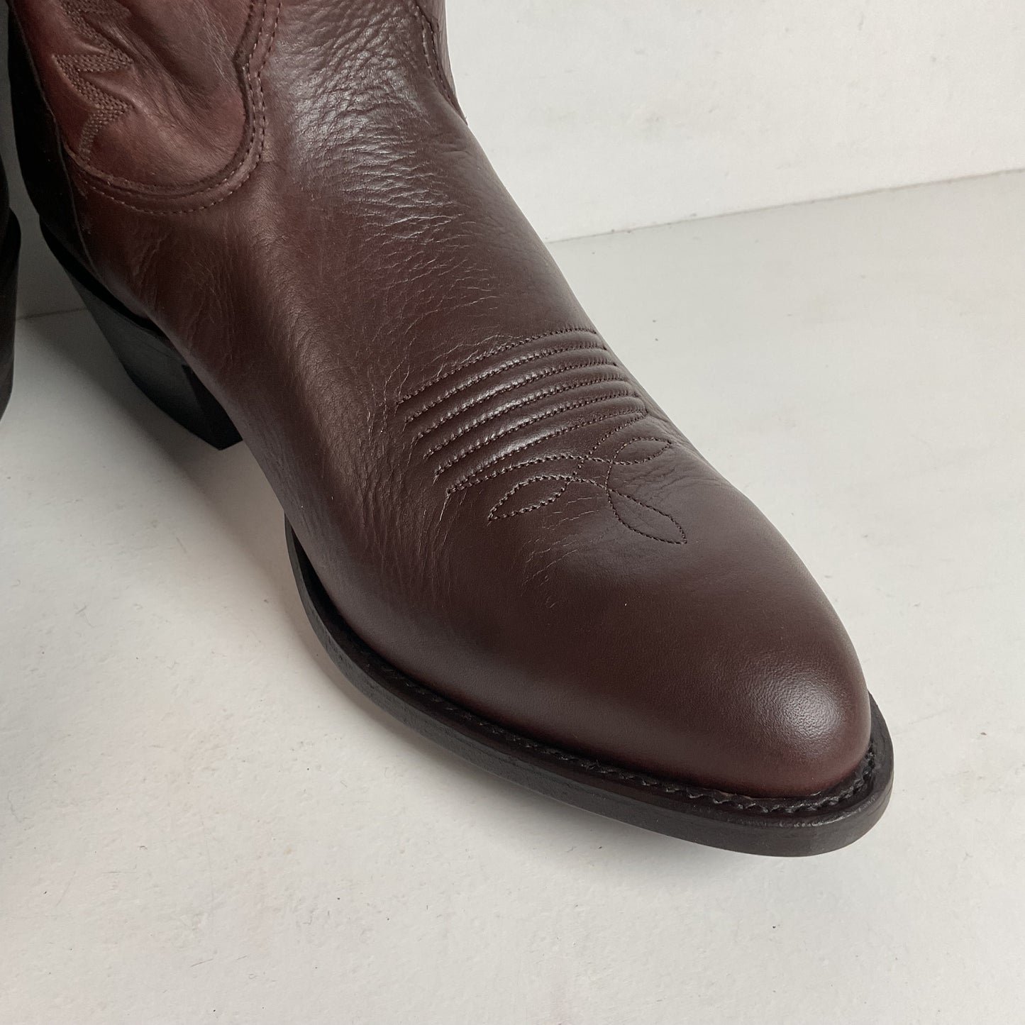 Vintage Nocona Deer Skin Cowboy Boots — USA Made — Original Box — 9 EE