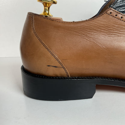 Belvedere Ostrich Leg Oxford Shoes | Split Toe | Exotic | Men’s 10 M