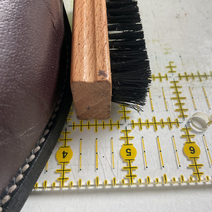 Vintage Nocona Burgundy Boar Cowboy Boots 10.5 D USA Made Wild Pig Skin
