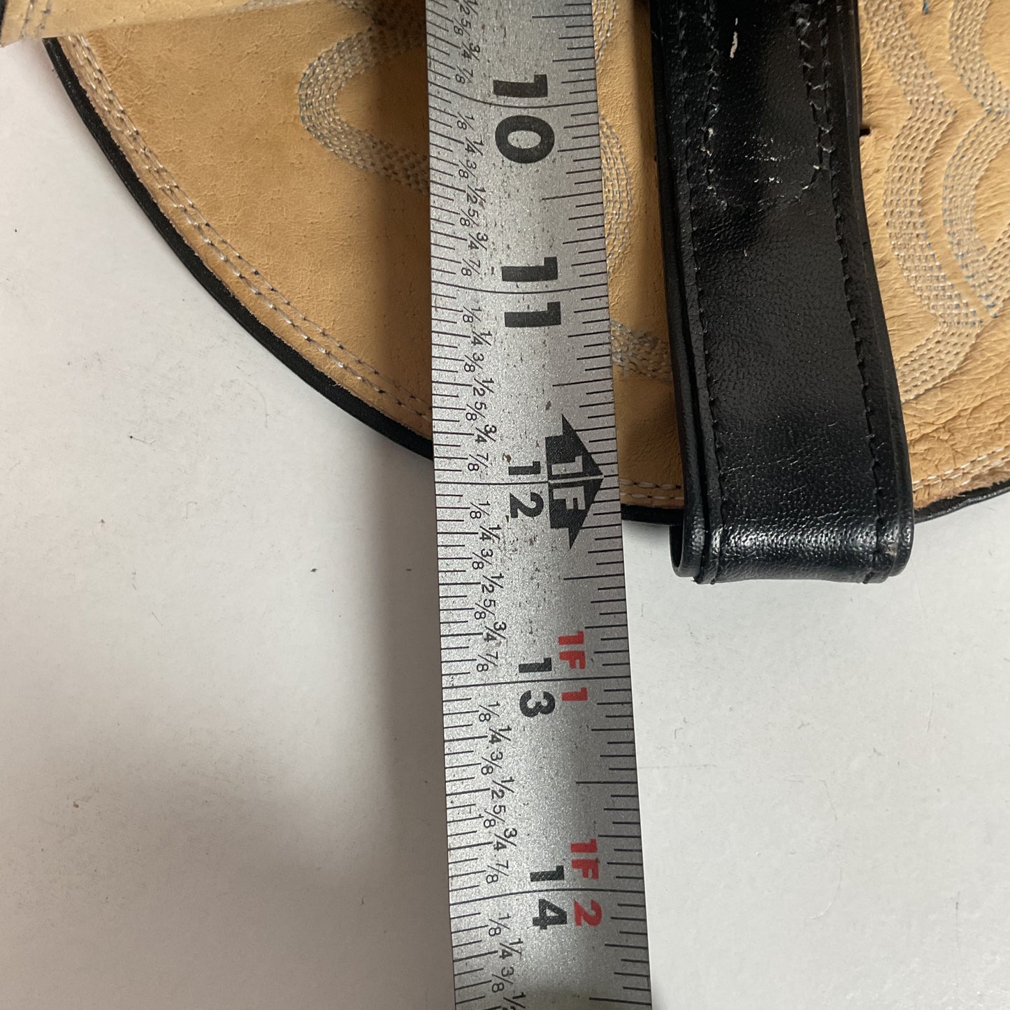 Vintage Justin Lizard Teju Cowboy Boots | USA Made | Black | Narrow | Men’s 12 B