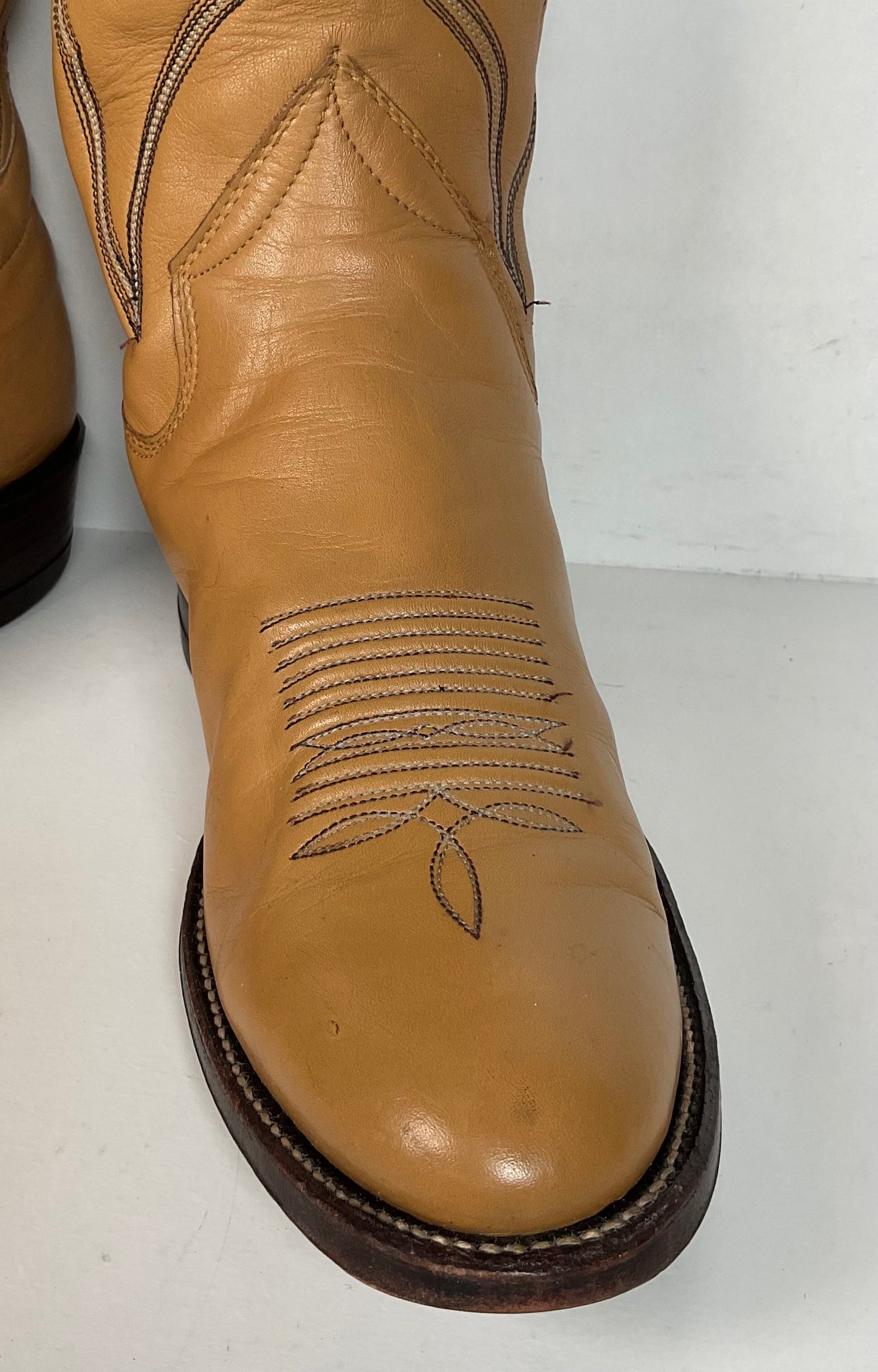 Vintage Sanders Cowboy Boots | Extra Narrow | Men’s 11.5 A