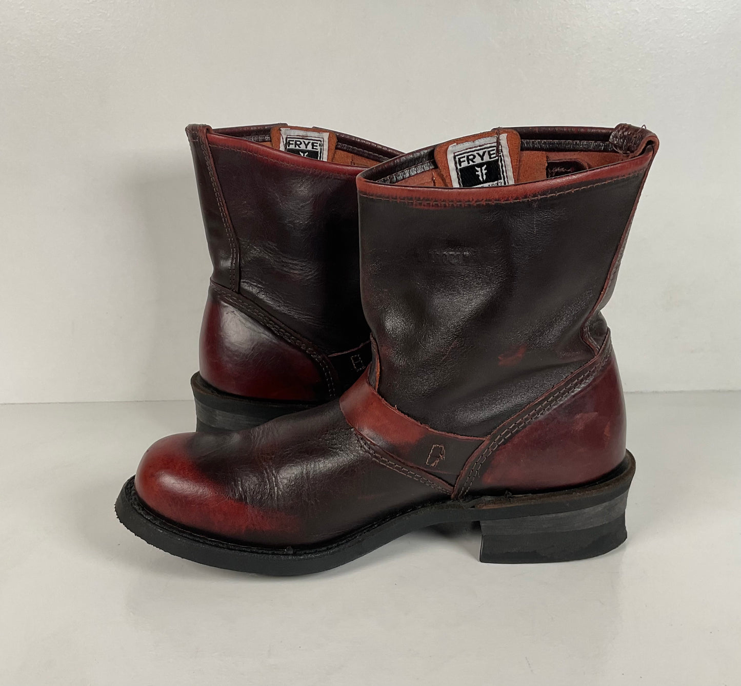 Frye 8r Whiskey Harness Boots | Retired Style | USA Made | Women’s 8.5 M