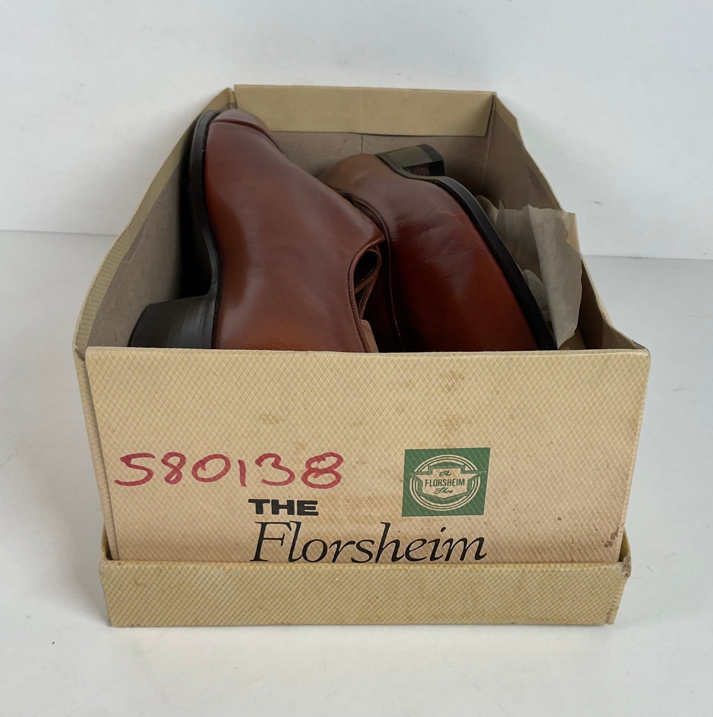 Vintage Florsheim Oxford Shoes | 1960s-1970s | Narrow | Men’s 8 C