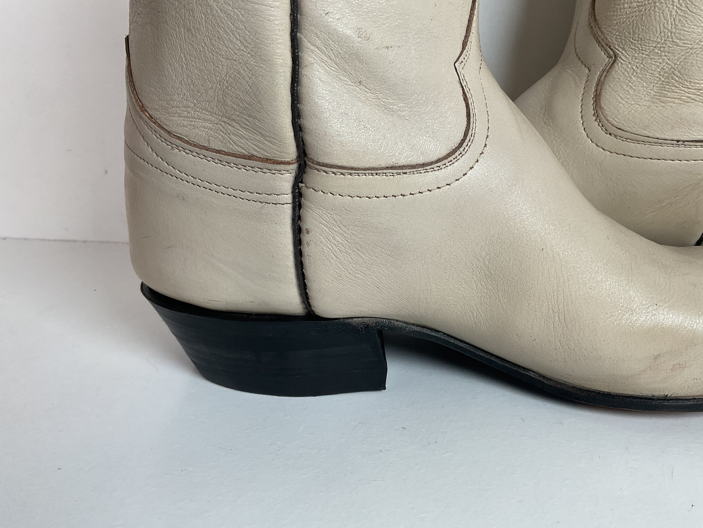 Vintage 1960s Cowtown Lizard Wingtip Cowboy Boots Men’s 8.5 A | Women’s 10