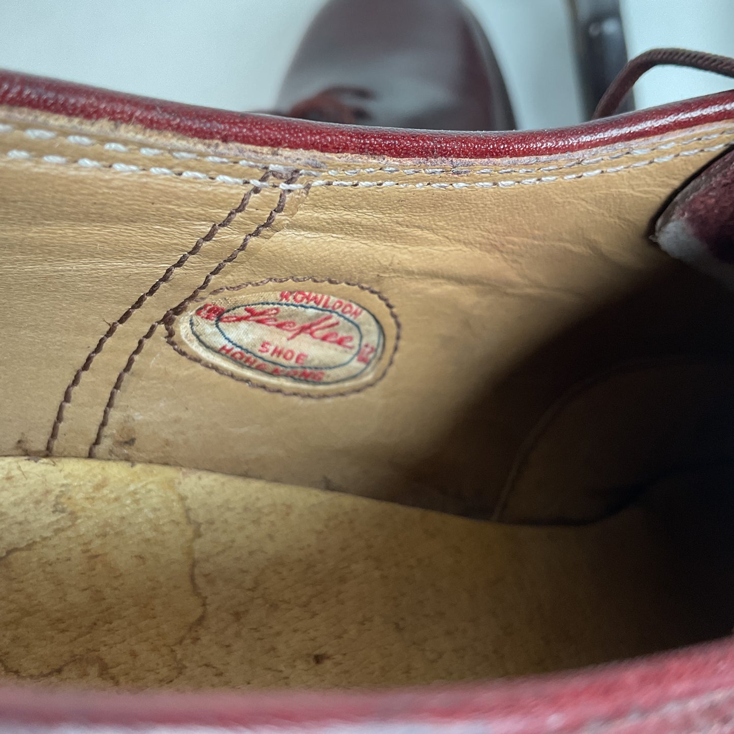 Vintage Lee Kee Whole Cut Oxford Shoes EU 42 | US 9 Deadstock