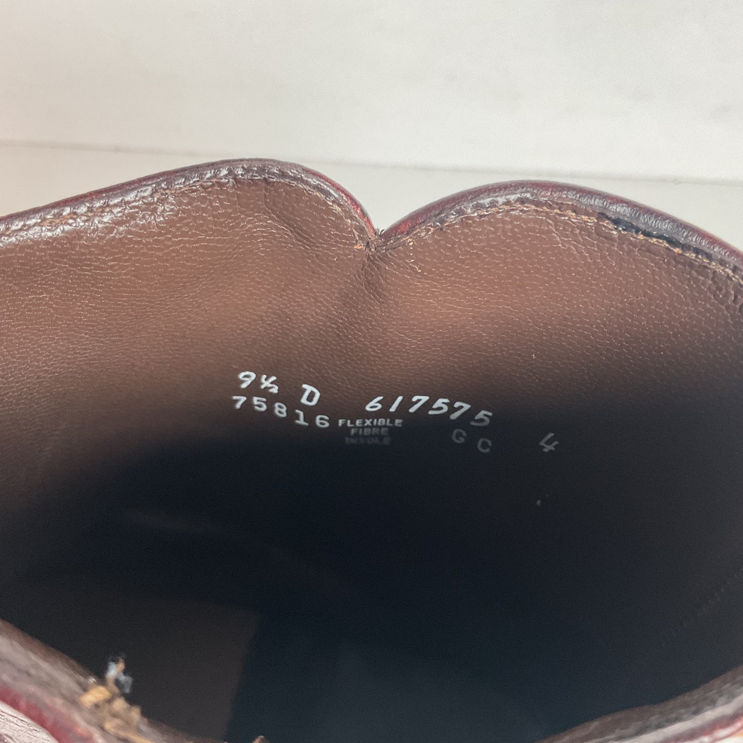 Vintage Florsheim Bullhide Zipper Boots 9.5 D Chelsea Style