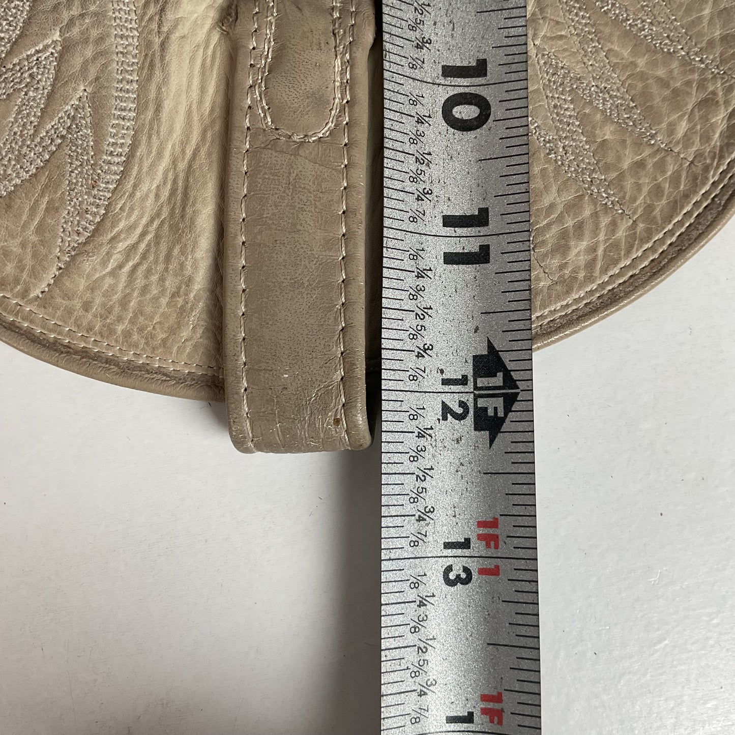 Vintage Dan Post Monitor Lizard Cowboy Boots | Golden Spur Collection | Blonde | 10 D