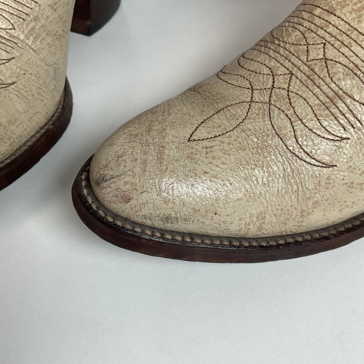 Vintage Justin Exotic Antelope Cowboy Boots | USA Made | Men’s 8 D
