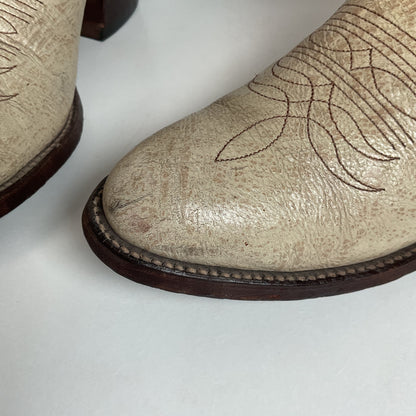 Vintage Justin Exotic Antelope Cowboy Boots | USA Made | Men’s 8 D