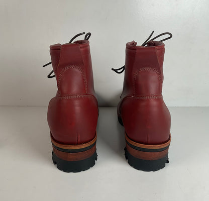 Chippewa Redwood Lace Up Boots 11.5 D USA Made