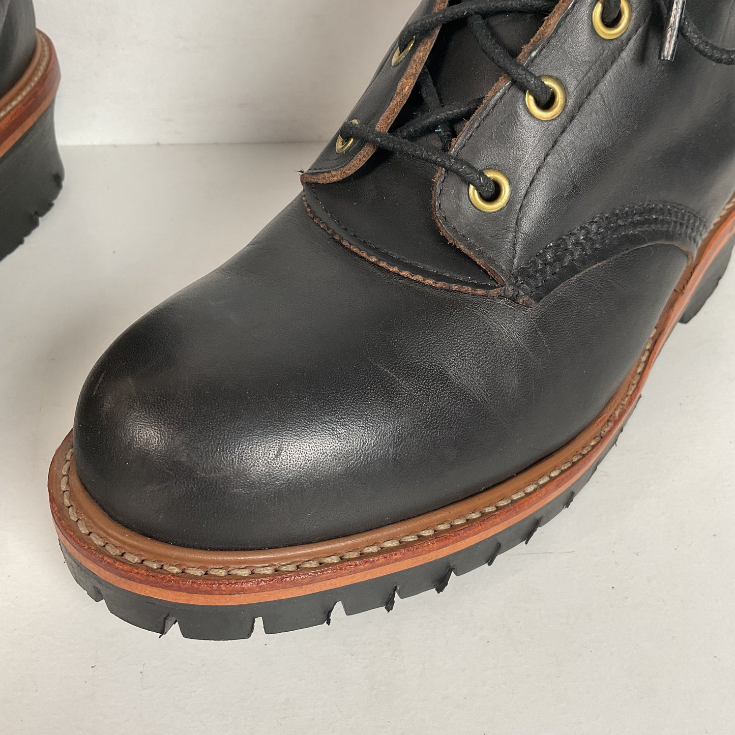 Vintage Chippewa Super Logger Boots | Soft Toe | USA Made | 10.5 EE