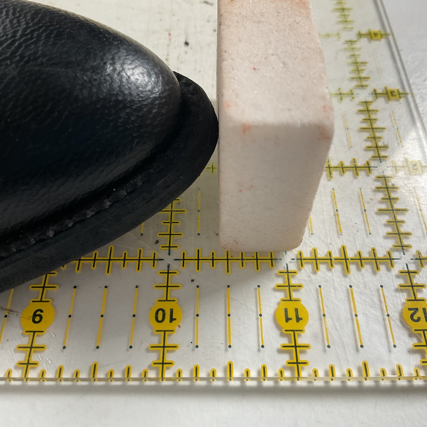 Vintage Lucchese Tall Cowgirl Boots 7 B USA Made Black Calf Skin
